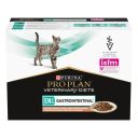 Purina Pro Plan Veterinary Diets EN Gastrointestinal - Влажный полнорационный диетический корм для котят и взрослых кошек при болезнях желудочно-кишечного тракта, кусочки в подливке с лососем