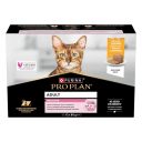 Purina Pro Plan Adult Delicate Multipack - Консервированный полнорационный корм для кошек с чувствительным травлением мусс с курицей (банка)