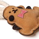 DoggyMan (ДоггиМен) Leather Lion with Rope - Жевательная игрушка для собак лев с канатом, натуральная кожа