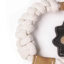 DoggyMan (ДоггиМен) Leather Lion with Rope - Жевательная игрушка для собак лев с канатом, натуральная кожа