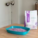 Essence (Эссенс) Tofu - Наполнитель соевый для кошачьего туалета с ароматом лаванды.