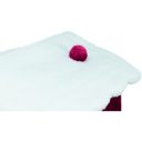 Trixie (Трикси) Nevio - Лежак Рождественский для собак и котов, плюш, овечья шерсть, полиэстер, флис красный 35х45х38см