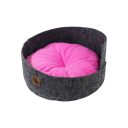 Lucky Pet (Лаки Пет) "Джаз" Лежак для собак и котов, войлок (серый)