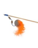 Camon (Камон) Gioco per gatti - игрушка для кошек удочка с мячиком и перьями 40см
