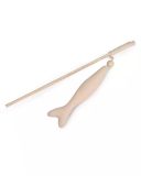 Camon (Камон) Gioco per gatti - игрушка для кошек удочка с рыбой из хлопка и полиэстера 40см