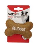 Camon (Камон) Giochi per cani - игрушка для собак косточка Delicious из ткани 10,5см