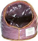 Lucky Pet (Лаки Пет) "Алиса"- Домик-лежак для собак и котов (фиолетово-коричневый)