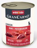 Animonda (Анимонда) GranCarno Junior Beef & Turkey hearts влажный корм для щенков (говядина, и индейка)