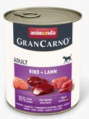 Animonda (Анимонда) GranCarno Adult Beef & Lamb влажный корм для собак (говядина и ягненок)