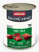 Animonda (Анимонда) GranCarno Adult Beef & Game влажный корм для собак (говядина и дичь)