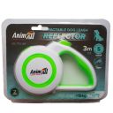 AnimAll (ЭнимАлл) Reflector S - Поводок-рулетка для собак, лента (3 м, до 15 кг)