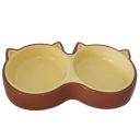 AnimAll (ЕнімАлл) Подвійна пластикова миска «Кошеня» для котів P944