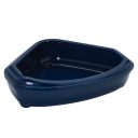 Moderna Модерна Кози туалет для кошек, угловой с бортиком, 55х45х14 см