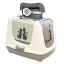 Moderna (Модерна) Trendy Cat Cats in Love - Закрытый туалет для котов c угольным фильтром и совком