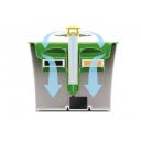 Catit (Катит) Led Flower Fountain - Поилка-фонтан для кошек, с подсветкой (салатовый)