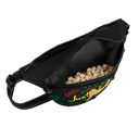 Collar (Коллар) Waudog Family поясная сумка-бананка для корма и аксессуаров, рисунок "Ленивец", размер 33x17x10 см