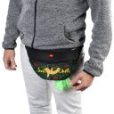 Collar (Коллар) Waudog Family поясная сумка-бананка для корма и аксессуаров, рисунок "Ленивец", размер 33x17x10 см