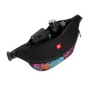 Collar (Коллар) Waudog Family поясная сумка-бананка для корма и аксессуаров, рисунок "Summer", 33x17x10 см