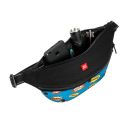 Collar (Коллар) Waudog Family поясная сумка-бананка для корма и аксессуаров, рисунок "WOW", 33x17x10 см