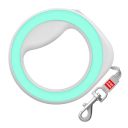 Collar Waudog Круглая рулетка, XS-M, до 40 кг, 2,9 м, светоотражающая лента