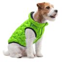 Collar (Коллар) AiryVest UNI двухсторонняя курточка для собак, салатово-черная