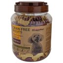 DoggyMan (ДоггиМен) Biscuits Purple Sweet Potato&Sweet Potato Лакомство Фиолетовый Батат беззерновое печенье для собак и щенков