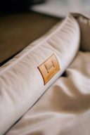 Harley & Cho (Харли энд Чо) Dreamer Biege Velour лежак для кошек и собак (бежевый)