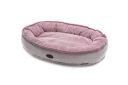 Harley & Cho (Харли энд Чо) Donut Pink овальный лежак для собак (розовый)