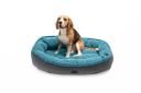 Harley & Cho (Харли энд Чо) Donut Ocean овальный лежак для собак (голубой)