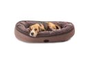 Harley & Cho (Харли энд Чо) Donut Brown овальный лежак для собак (коричневый)