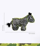 Outward Hound (Аутвард Хаунд) Extreme Seamz Zebra Mit Екстрім Зебра - Іграшка пищалка для собак