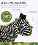 Outward Hound (Аутвард Хаунд) Extreme Seamz Zebra Mit Екстрім Зебра - Іграшка пищалка для собак