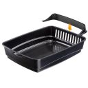 Ferplast (Ферпласт) Ariel 10 Home закрытый туалет для кошек с системой просеивания (36x47x35 см)