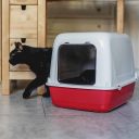 Ferplast (Ферпласт) Ariel 10 Home закрытый туалет для кошек с системой просеивания (36x47x35 см)