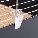 Ferplast (Ферпласт) Cage Casita 100 White клетка для кролика, 96x57x56 см (белый металл)