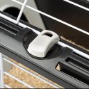 Ferplast (Ферпласт) Cage Casita 80 White клетка для кролика в индивидуальной упаковке, 78x48x50 см (белый металл)