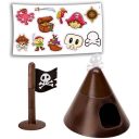 Ferplast (Ферпласт) Cage Criceti 9 Pirates Black клетка для хомяка, 46x29,5x23 см (черный металл)