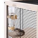 Ferplast (Ферпласт) Cage Hamsterville Black дерев'яна клітка для хом'яка, 60x34x49 см (чорний метал)