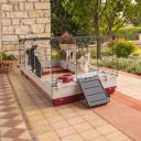 Ferplast (Ферпласт) Cage Krolik 160 клетка для кролика, 162x60x50 см