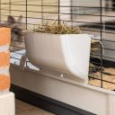 Ferplast (Ферпласт) Cage Krolik Large Gray клетка для кролика, 100x60x50 см (серый металл)