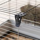 Ferplast (Ферпласт) Cage Krolik Large Gray клетка для кролика, 100x60x50 см (серый металл)