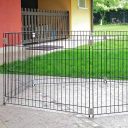 Ferplast (Ферпласт) Cage Pen Black Dog Training загон для маленьких собак и щенков, 80х80х62 см (черный)
