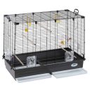 Ferplast (Ферпласт) Cage Piano 6 Black клетка для канареек и других мелких экзотических птиц, 87x46,5x70 см (черный металл)
