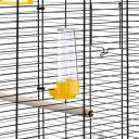 Ferplast (Ферпласт) Cage Piano 6 Black клетка для канареек и других мелких экзотических птиц, 87x46,5x70 см (черный металл)