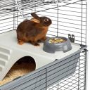 Ferplast (Ферпласт) Cage Rabbit 100 Double Black клетка для кролика, 95x57x93,5 см (черный металл)