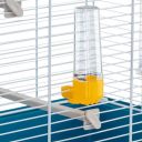 Ferplast (Ферпласт) Cage Rekord 4 White клетка для канареек и других мелких экзотических птиц, 60x32,5x57,5 см (белый металл)