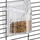 Ferplast (Ферпласт) Cage Rekord 4 White клетка для канареек и других мелких экзотических птиц, 60x32,5x57,5 см (белый металл)