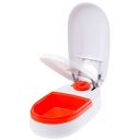 Ferplast (Ферпласт) Cometa Bowl автоматическая кормушка с таймером для кошек и маленьких собак, 13,2x23,7x7,5 см