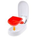 Ferplast (Ферпласт) Cometa Bowl автоматическая кормушка с таймером для кошек и маленьких собак, 13,2x23,7x7,5 см