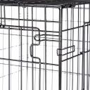 Ferplast (Ферпласт) Dog-Inn 90 складная клетка для средних собак до 20 кг, 92,7x58,1x62,5 см (черный)